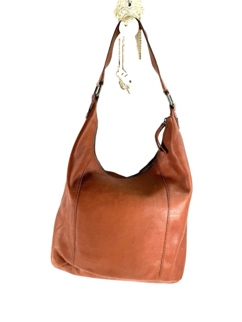American Leather Co Carrie Hobo Shoulder Bag